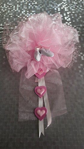 Fiocco nascita rosa/celeste