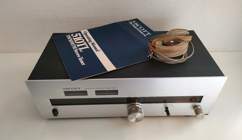 Scott tuner 510tl vintage - scott, 70