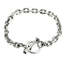 Bracciale catena con cordino - bracciale,