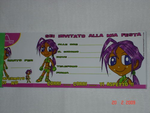 Biglietti invito assegno - invito,