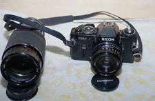Ricoh XR7 camera with lenses