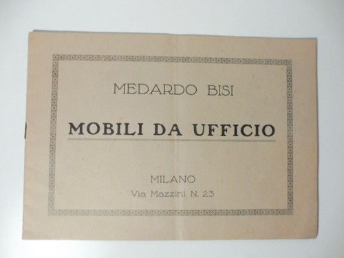 Medardo bisi mobili da - medardo, bisi.