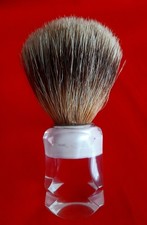 Razor brush badger/pennello in
