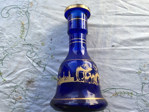 Cobalt blue bohemian hookah - cobalt,