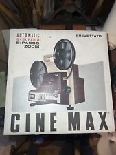 Proiettore Cine Max Automatic 8+ Super 8 Patent Bipasso Zoom K6  Cine I. G. C.