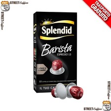 50 100 200 ... 500 Capsule Caffè Splendid Barista Compatibile Nespresso