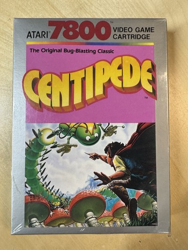 Atari 7800 centipede cib - centipede,