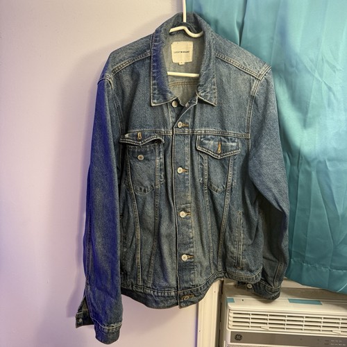 Giacca jeans camionista uomo