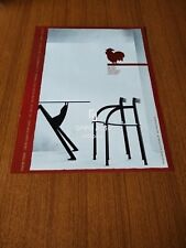 1989 TAVOLO PRESIDENT M SEDIE PHILIPPE STARCK & FRANCESCA SPANISH BALERI PUB AD