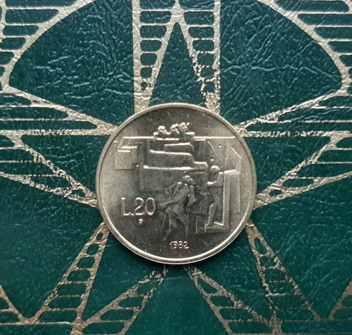 20 lire 1982 - ,