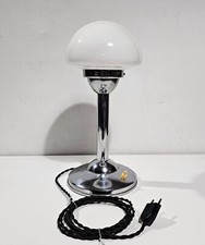 LAMPADA DA TAVOLO CROMATA A FUNGO - VINTAGE ANNI '60 / '70 -