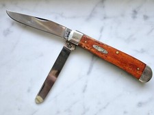 Case Trapper chestnut, Taschenmesser, Couteau Pliant, Slipjoint, Coltellino