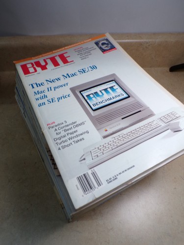 Lot 1980 byte magazine - lot, 11