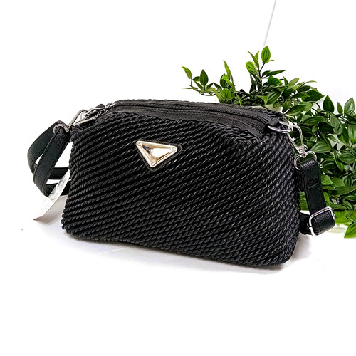 Borsa tracolla nero 3019 - borsa,