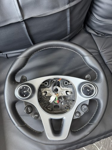 Volante pelle smart 453 con - volante,