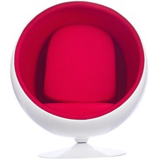 Sedia a sfera retrò con