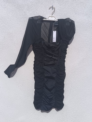 Vestito bershka nero nuovo con - nero,