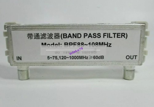 Filtro bandpass broadcast - bandpass,