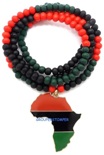 Africa collana con pendente - africa,