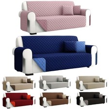 Salvadivano Trapuntato Bicolore 1 2 3 4 Posti Copridivano Double Face Universale