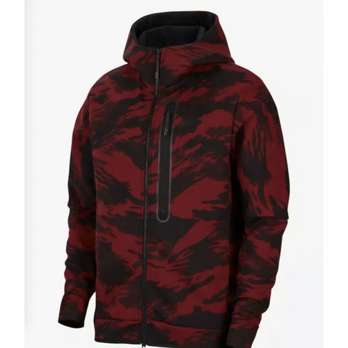 Tuta nike tech fleece rossa - tuta,