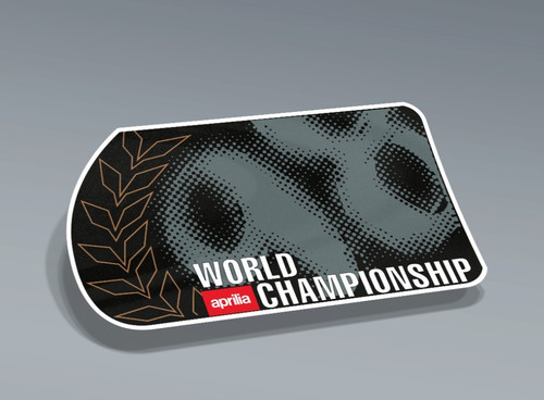 Adesivo aprilia world - aprilia,