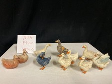 Statuine  presepe vintage in pasta di cartapesta 4-5 cm