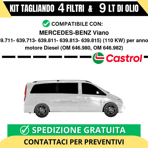 Tagliando per mercedes benz - tagliando, mercedes-benz