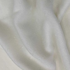 Tessuto Velluto Seta Panna