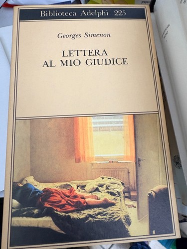 Simenon lettera mio - simenon,,