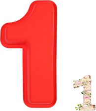 Stampo per Torta Con Numero Grande 3D Da 10 Pollici 0-9 Teglie per Torta in Sili