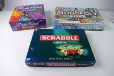 3 giochi Scrabble + Monopoly