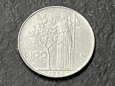 MONETA DA 100 Lire del 1956