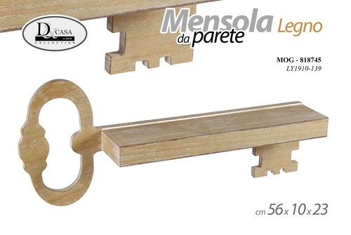 Mensola parete chiave - mensola, da
