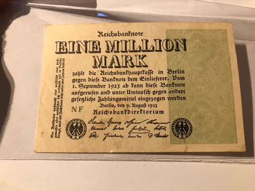 Banconota tedesca eine - banconota,