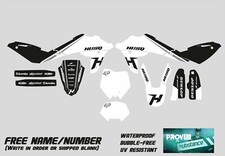KIT GRAFICA HUSQVARNA 2008 2009 2010 TE450 TE510 TC450 TC510 DECALCOMANIE ADESIVI MX