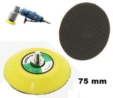 DISCO PLATORELLO DI RICAMBIO DA 75 mm PERNO M6 PER SMERIGLIATRICE ANGOLARE