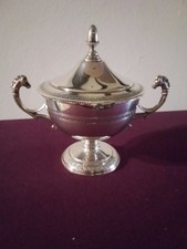 ZUCCHERIERA VINTAGE ARGENTO MASSICCIO 800 PUNZONATO - LEGGI DESCRIZIONE