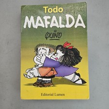 Todo Mafalda by Quino SC Cartoon Spanish Argentina Comic Strip Art Vtg Book 1992