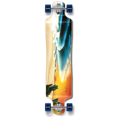 Longboard completo yocaher - longboard,