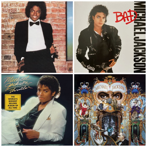 Michael jackson pack vinyl - michael, 4