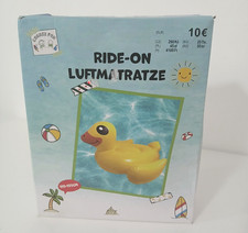 Kids Riding Inflatable Duck