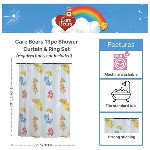 Tenda doccia whimsical care - tenda,