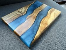 Tagliere in Legno di Ulivo e Resina Epossidica