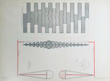 BONALUMI AGOSTINO Litografia su carta 31x42 cm