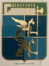 AERONAUTICA MILITARE AEROPORTO GUIDONIA DISTINTIVO PRODUTTORE ANONIMO