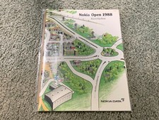 1988 Nokia Open Tennis Program
