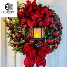 Christmas Garland With Lamp