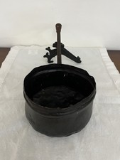 Antico scaldino/scaldaletto portabrace in rame epoca inizio 900