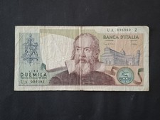 Banconota Da 2000 Lire Galileo
